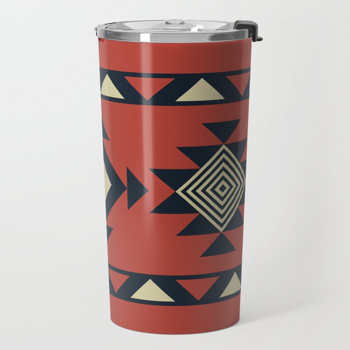 Aztec pattern Travel Mug Gallery Image 2