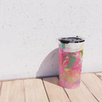 pink summer garden dream abstract Travel Mug Gallery Image 4