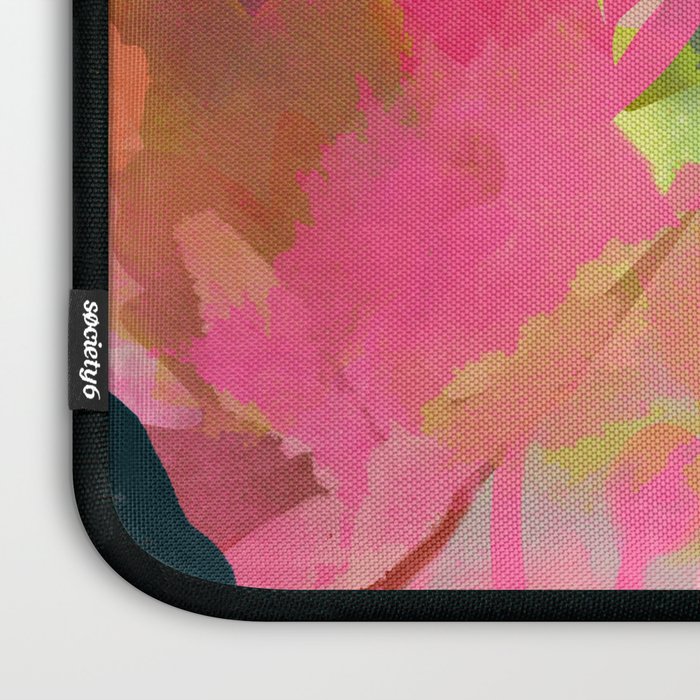 pink summer garden dream abstract Laptop Sleeve Gallery Image 3