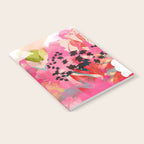 pink summer garden dream abstract Notebook Gallery Image 2