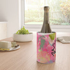pink summer garden dream abstract Wine Chiller Gallery Image 4