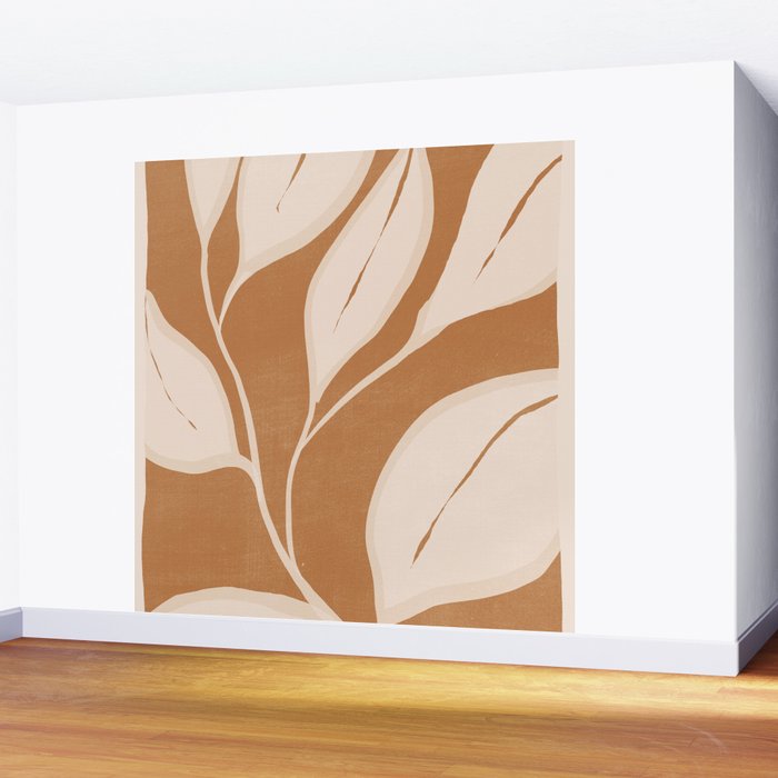 Abstract Art /Minimal Plant 142 Wall Mural Gallery Image 2