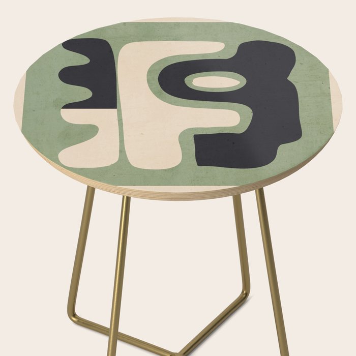 Modern Abstract Minimal Shapes 19 Side Table Gallery Image 2