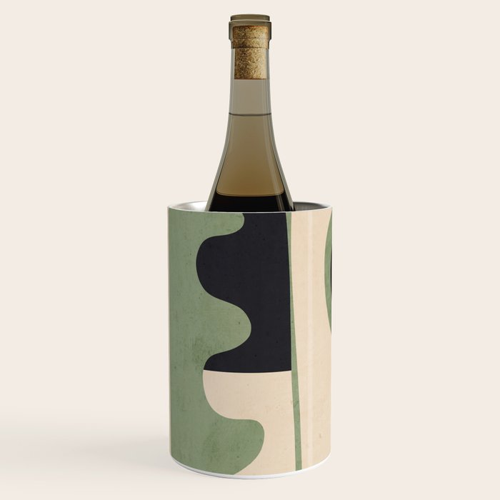 Modern Abstract Minimal Shapes 19 Wine Chiller Gallery Image 2