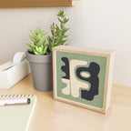 Modern Abstract Minimal Shapes 19 Mini Art Print Gallery Image 2