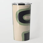 Modern Abstract Minimal Shapes 19 Travel Mug Gallery Image 1