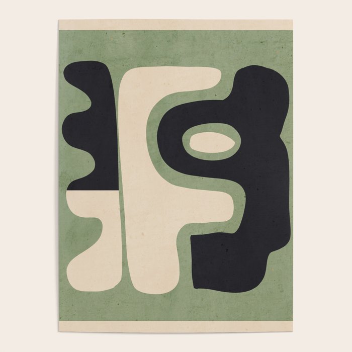 Modern Abstract Minimal Shapes 19 Poster Gallery Image 4
