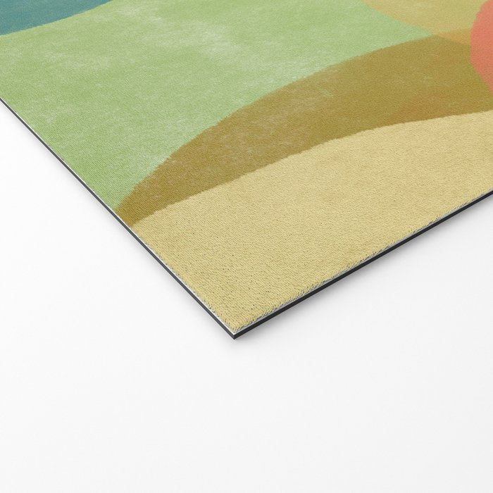 Mid Century Abstract Art Print - Organic Abstract #6 Welcome Mat Gallery Image 2