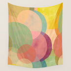 Mid Century Abstract Art Print - Organic Abstract #6 Wall Tapestry Gallery Image 4