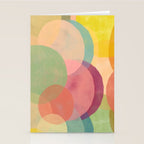 Mid Century Abstract Art Print - Organic Abstract #6 Stationery Card Gallery Image 2