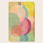 Mid Century Abstract Art Print - Organic Abstract #6 Cutting Board Gallery Image 1