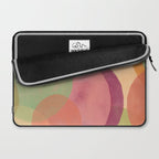Mid Century Abstract Art Print - Organic Abstract #6 Laptop Sleeve Gallery Image 2