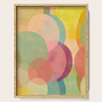 Mid Century Abstract Art Print - Organic Abstract #6 Serving Tray Gallery Image 1