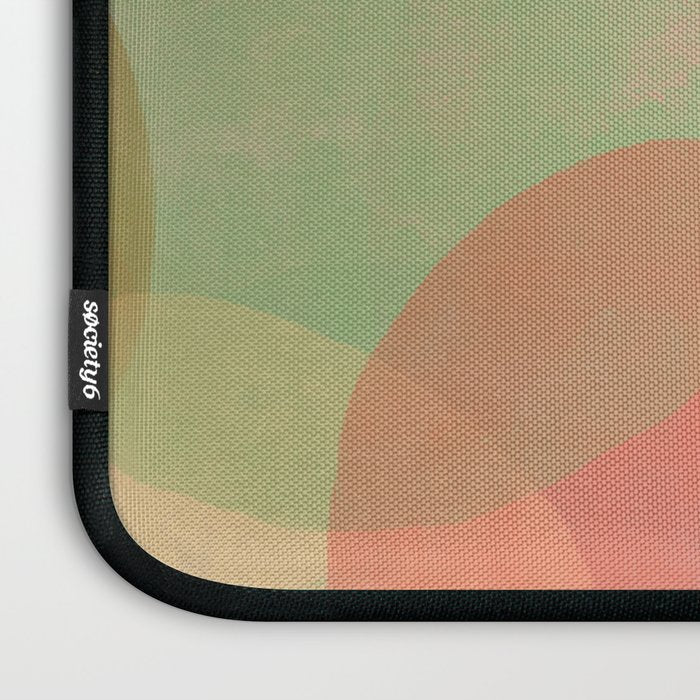 Mid Century Abstract Art Print - Organic Abstract #6 Laptop Sleeve Gallery Image 3