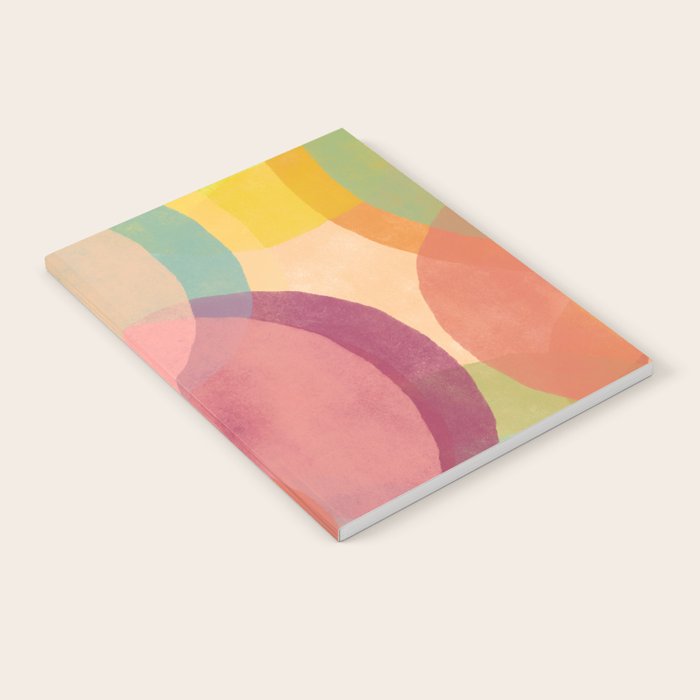 Mid Century Abstract Art Print - Organic Abstract #6 Notebook Gallery Image 1