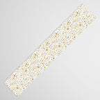 Christmas Golden Stars Elegant Celestial Stars Table Runner Gallery Image 3