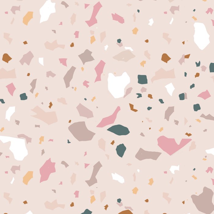 Terrazzo Milenial Pink Rose Quartz Coffee Mug Gallery Image 2