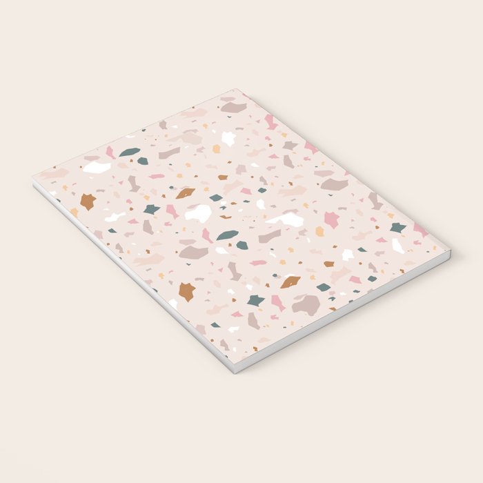 Terrazzo Milenial Pink Rose Quartz Notebook Gallery Image 3