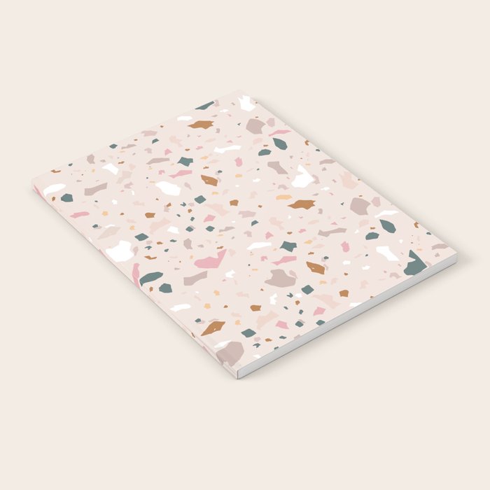 Terrazzo Milenial Pink Rose Quartz Notebook Gallery Image 2