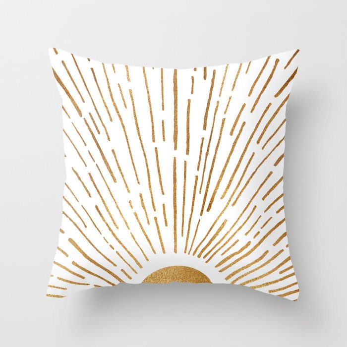 Let The Sunshine In Throw Pillow Gallery Image 1