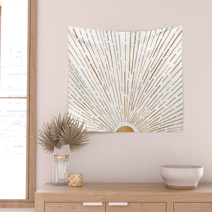 Let The Sunshine In Wall Tapestry Gallery Image 2