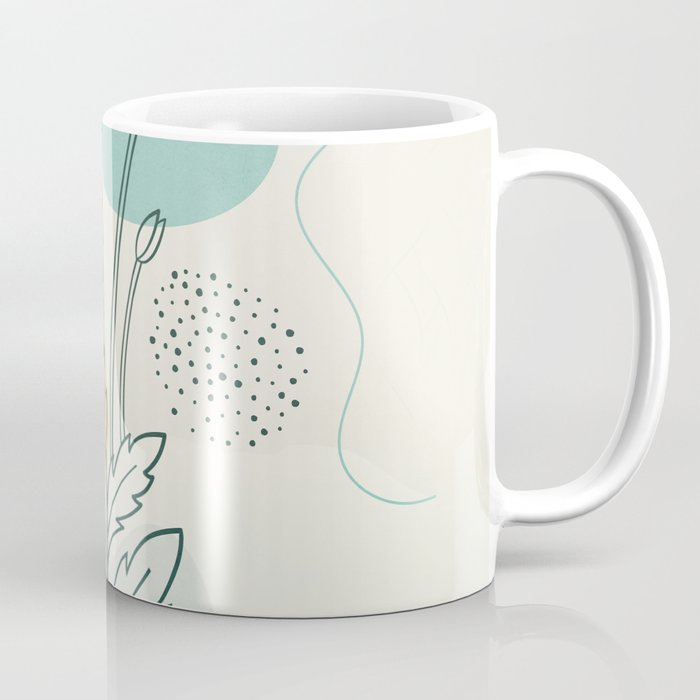 Little Line Flowers Coffee Mug Gallery Image 1