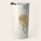 Little Line Flowers Travel Mug Gallery Image 3