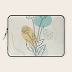 Little Line Flowers Laptop Sleeve Gallery Image 1