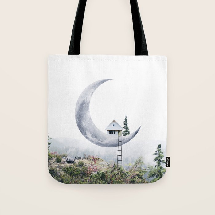 Moon House Tote Bag Gallery Image 1