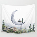 Moon House Wall Tapestry Gallery Image 4