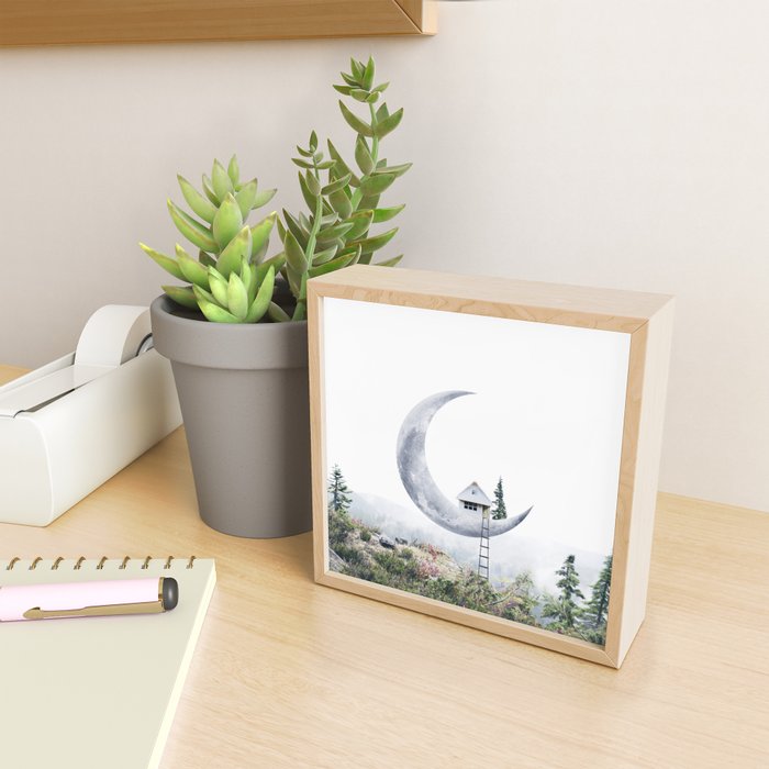 Moon House Mini Art Print Gallery Image 2