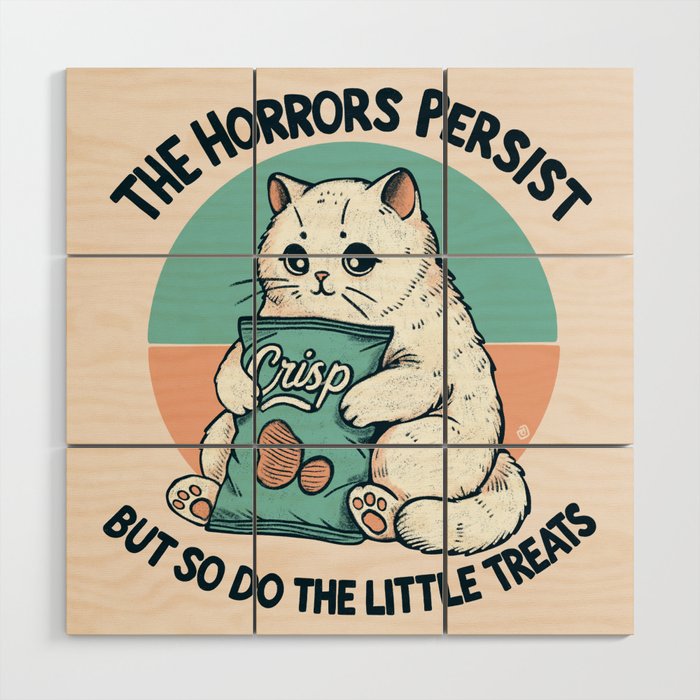 The horrors  Wood Wall Art Gallery Image 1