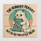 The horrors  Wood Wall Art Gallery Image 1