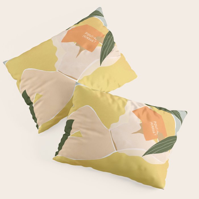 Positive Mindset Pillow Sham Gallery Image 3