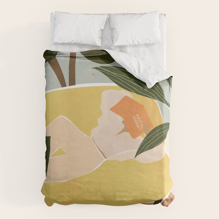 Positive Mindset Duvet Cover Gallery Image 6