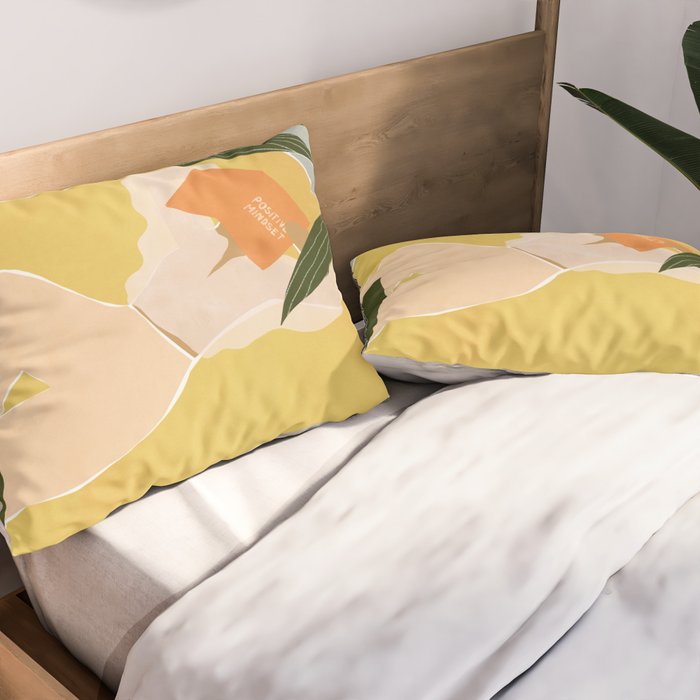 Positive Mindset Pillow Sham Gallery Image 2