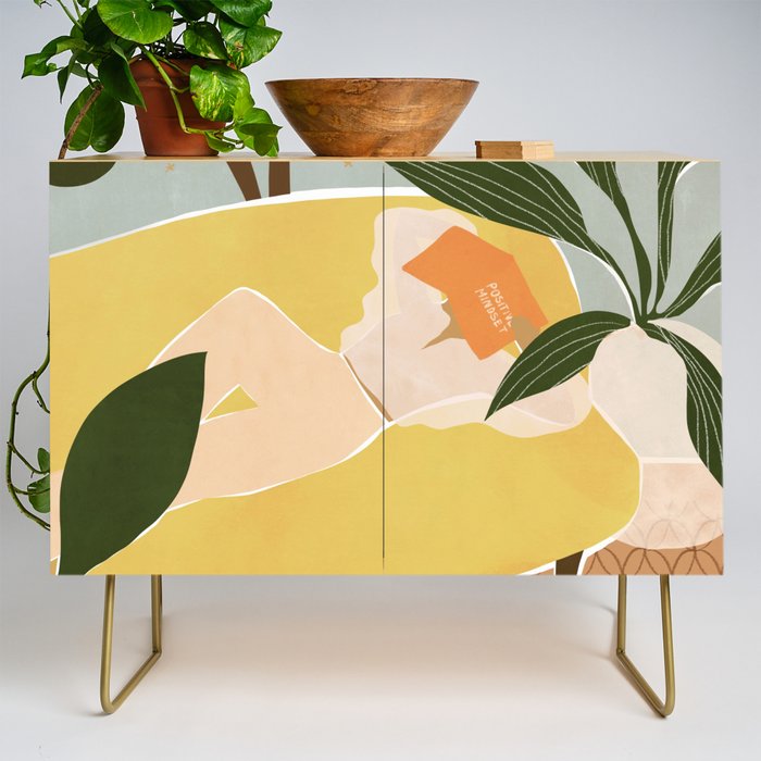Positive Mindset Credenza Gallery Image 1