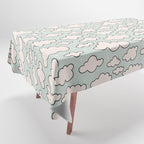 Cloud Print Tablecloth Gallery Image 1