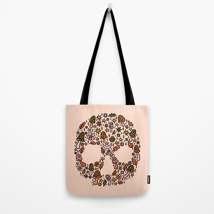 Fall Skull Tote Bag Gallery Image 2