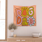 Dog Dad Wall Tapestry Gallery Image 2