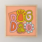 Dog Dad Mini Art Print Gallery Image 1