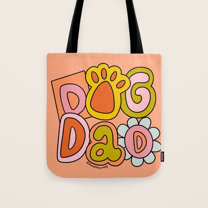 Dog Dad Tote Bag Gallery Image 1