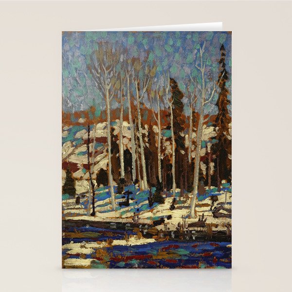 Tom Thomson March 1916 Canadian Landscape Artist Stationery Card Gallery Image 1