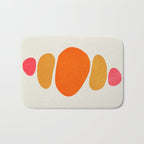 Pebbles: Mid Century Abstraction Bath Mat Gallery Image 1