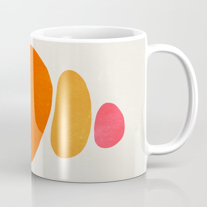 Pebbles: Mid Century Abstraction Coffee Mug Gallery Image 1