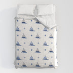 Navy Blue Nautical Sailboat Comforter Gallery Image 6