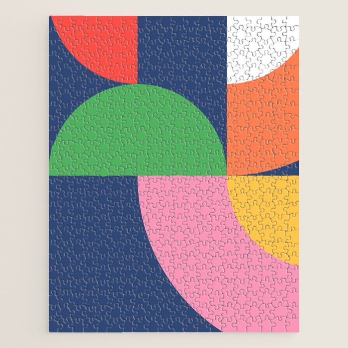 Abstract Geometric 16 Jigsaw Puzzle Gallery Image 1