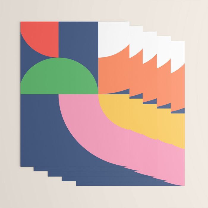 Abstract Geometric 16 Wrapping Paper Gallery Image 3