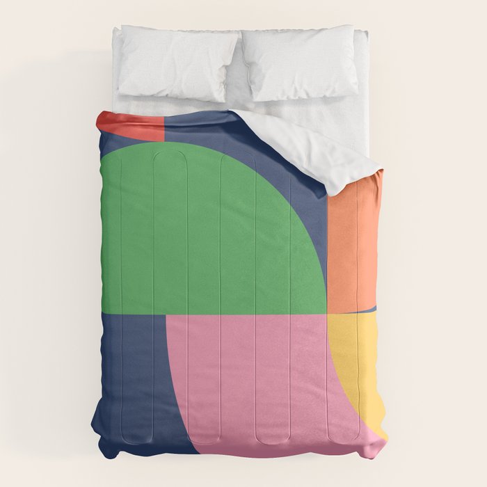 Abstract Geometric 16 Comforter Gallery Image 6