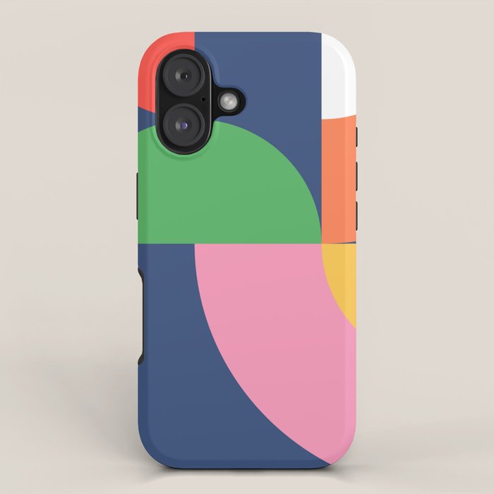 Abstract Geometric 16 iPhone Case Gallery Image 1